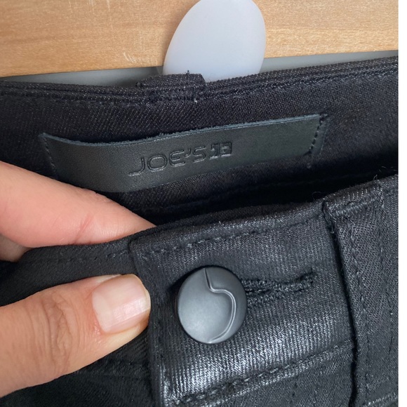 Joe’s Black Coated Skinny Jeans - Picture 4 of 9